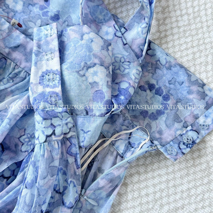 CHLOE 26S PRINTED MAXI DRESS STYLE 20