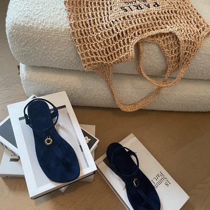 LP MINDIL SANDAL NAVY SUEDE