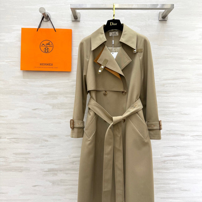 HERMES 25S LONG WINDBREAKER 527284