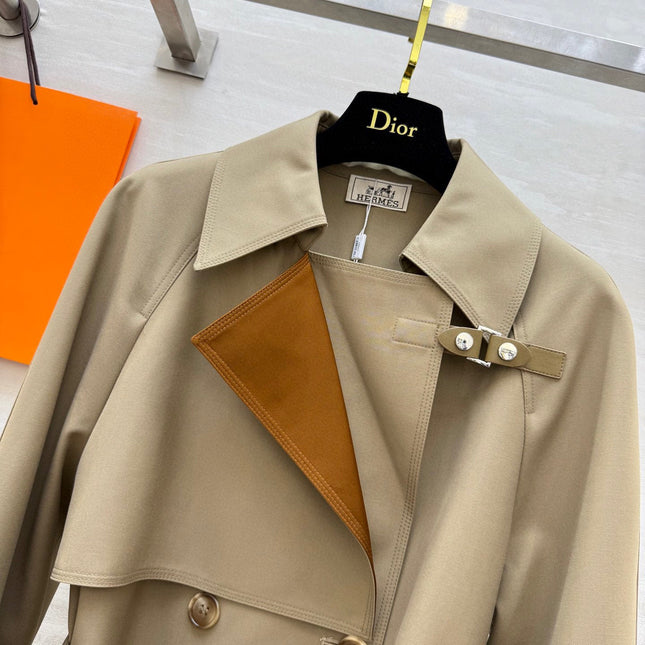 HERMES 25S LONG WINDBREAKER 527284