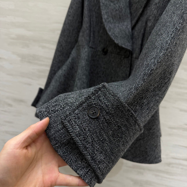 CHLOE DOUBLE BREASTED WOOL JACKET