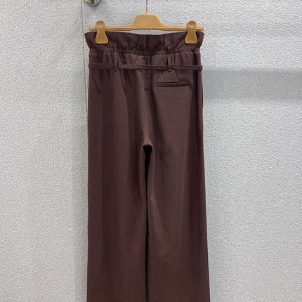 MIUMIU DRAWSTRING TROUSERS STYLE 7