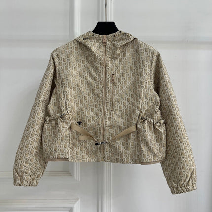 DIOR 26S HOODED ZIP-UP JACKET 1753