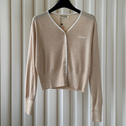 MIUMIU 26S KNIT CARDIGAN 1572