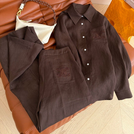 CELINE 26S SHIRT AND PANTS SET 646