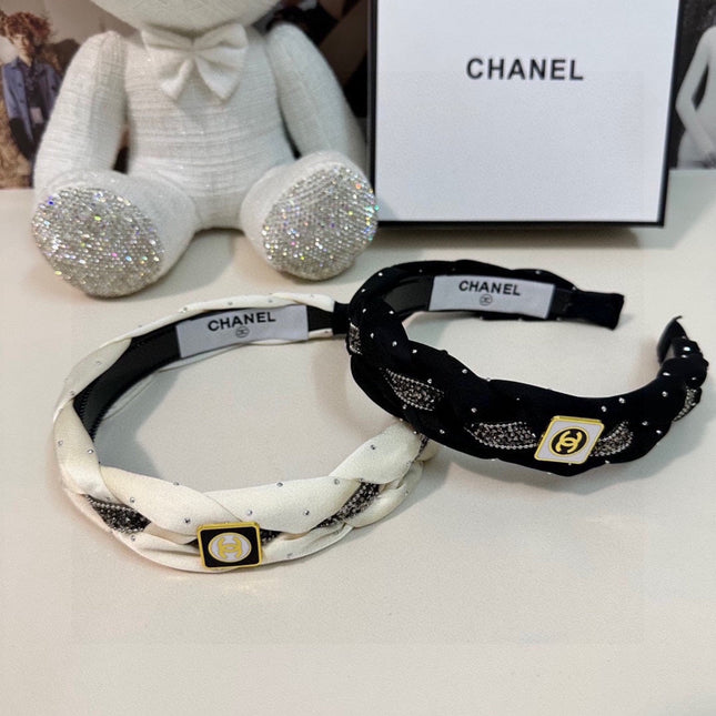 HAIRBAND CC LOGO WHITE FOR WOMEN 151339