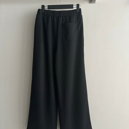 LOEWE 26S ELASTIC-WAIST WIDE-LEG PANTS 638