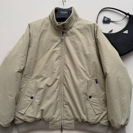 PRADA 26S ZIP-UP BOMBER JACKET 1260