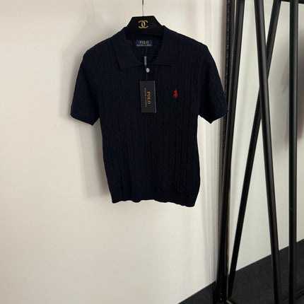 RALPH LAUREN 25S SHORT-SLEEVE POLO SHIRT WITH COLLAR 270