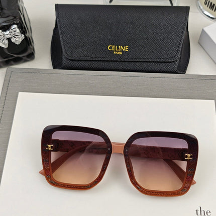 TRIOMPHE SQUARE SUNGLASSES 53039 IN ACETATE