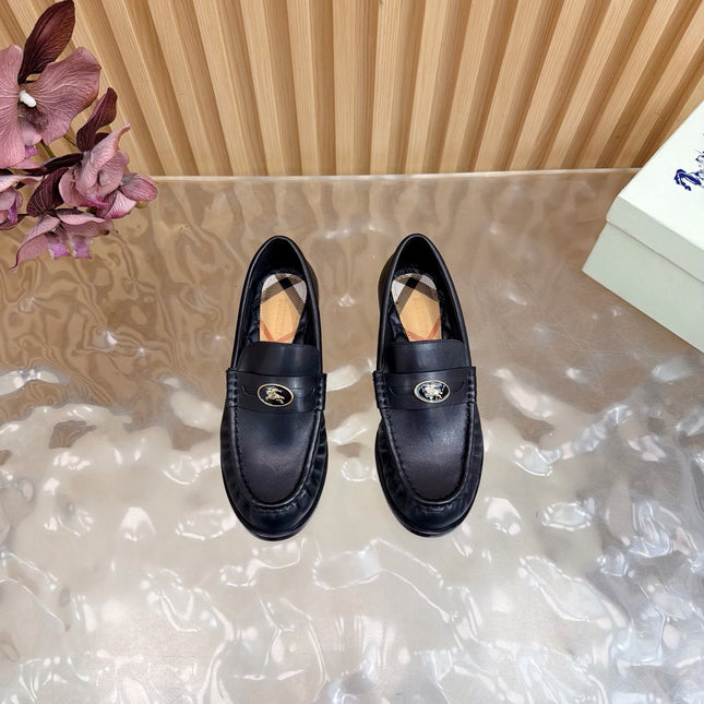 BURBERRY 26S LOAFERS IN BLACK CALFSKIN STYLE 14