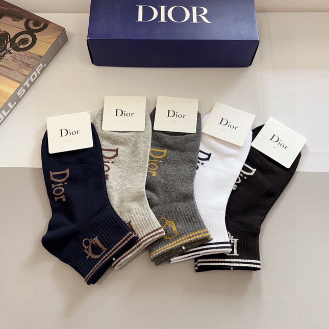 DIOR 26S ANKLE SOCKS 403776 (1 BOX)