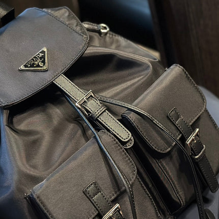 PRA DUMA 32 BACKPACK IN BLACK RE-NYLON