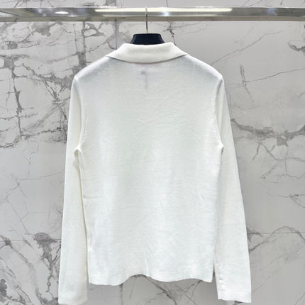 VALENTINO 26S KNITTED POLO SWEATER 327