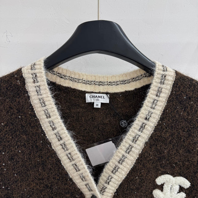 CHANEL 26S SLEEVELESS KNIT BLAZER 741