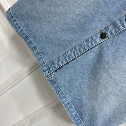 JEAN SKIRT DENIM JACQUARD DUSTY BLUE 266730