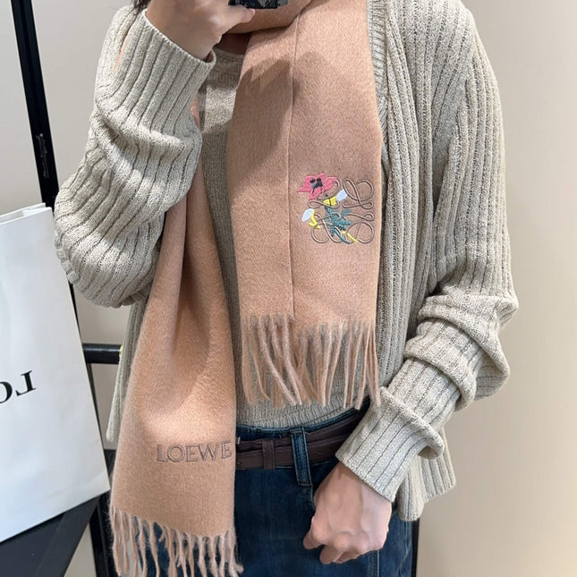 LOEWE 25S SCARF 180 IN CASHMERE 858193