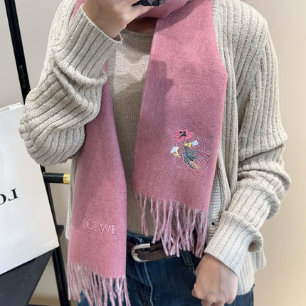 LOEWE 25S SCARF 180 IN CASHMERE 858194