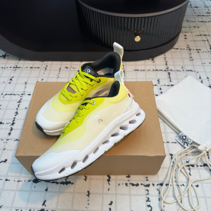 LW CLOUDTILT 2.0 SNEAKER WHITE AND LEMON POLYESTER