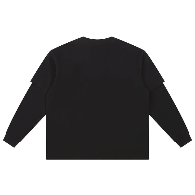 CELINE 26S LAYERED-SLEEVE T-SHIRT 667