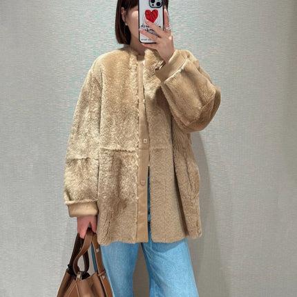 MAX MARA 25S SHEEPSKIN COAT 005