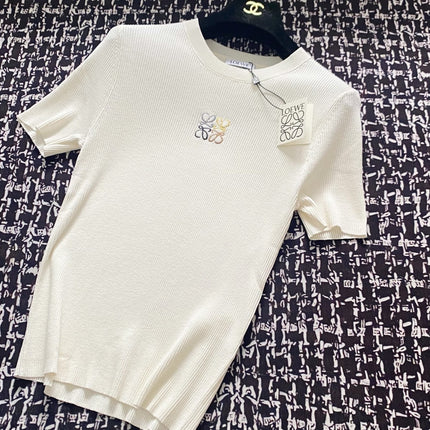 Loewe 25 Slim Sleeved T-Shirt Tencel