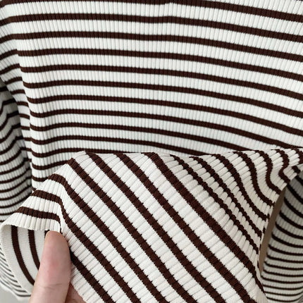 MIUMIU LONG-SLEEVE KNIT POLO STYLE 265