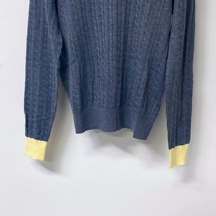 RALPH LAUREN 26S CREW-NECK CABLE-KNIT SWEATER 653