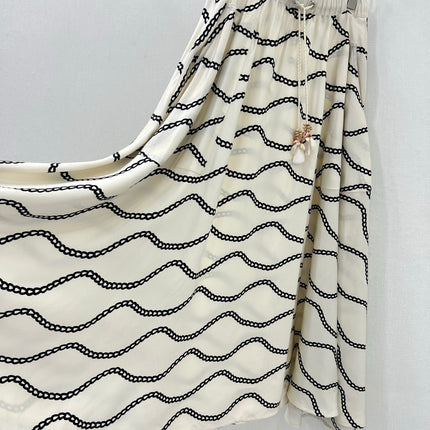 HM PRINTED FLARED SKIRT 269252