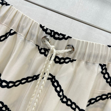 HM PRINTED FLARED SKIRT 269252
