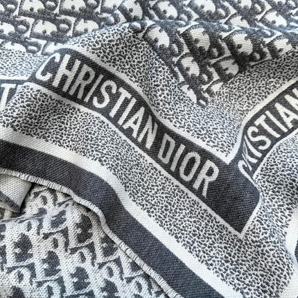 DIOR 26S SCARF 140 IN WOOL AND CASHMERE 509304