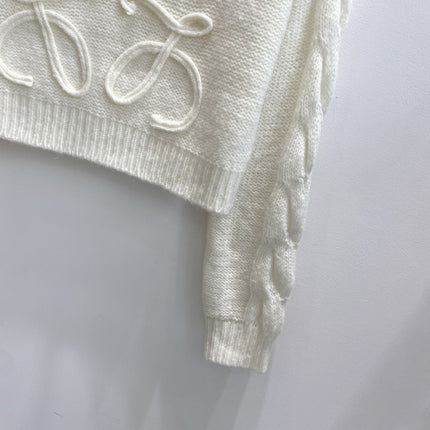 LOEWE 26S CABLE-KNIT SWEATER 622