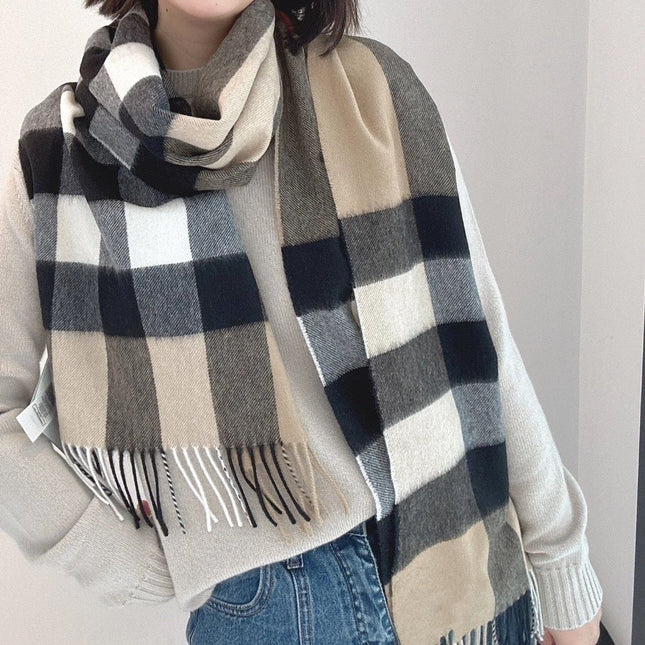SCARF 180 CM IN COLORFUL CASHMERE  410340