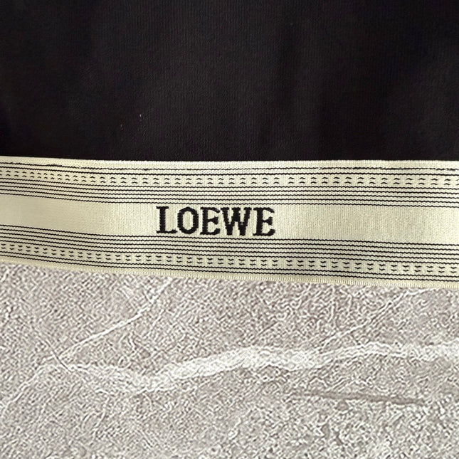 Joewe Sport Vest Black White Cotton