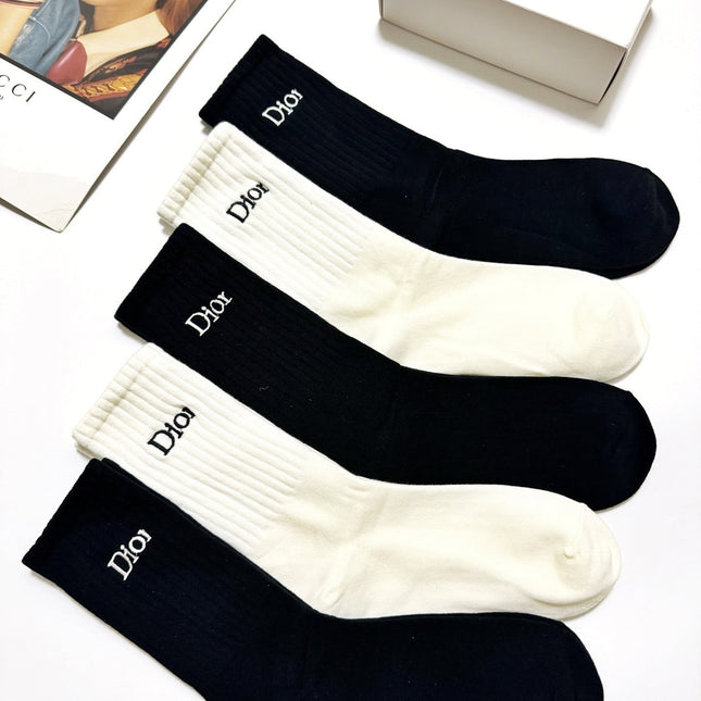 DIOR 26S CREW SOCKS 405366 (1 BOX)