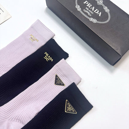 PRADA 26S CREW SOCKS 415687 (1 BOX)