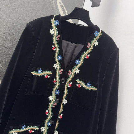 VALENTINO 26S VELVET JACKET STYLE 81