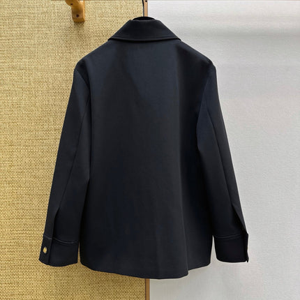 VALENTINO 26S EMBROIDERED BADGE BLAZER STYLE 4