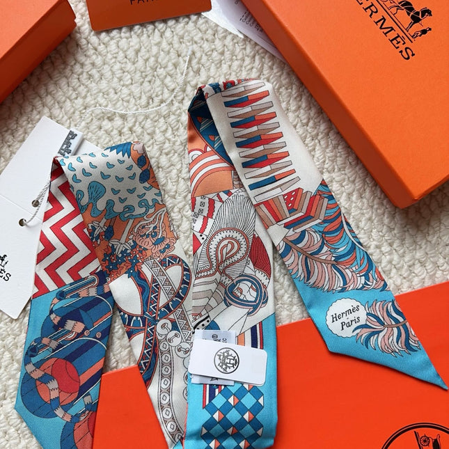 HERMES 26S SCARF 86 IN SILK 309627