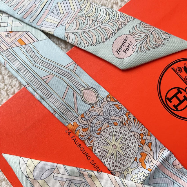 HERMES 26S SCARF 86 IN SILK 309628