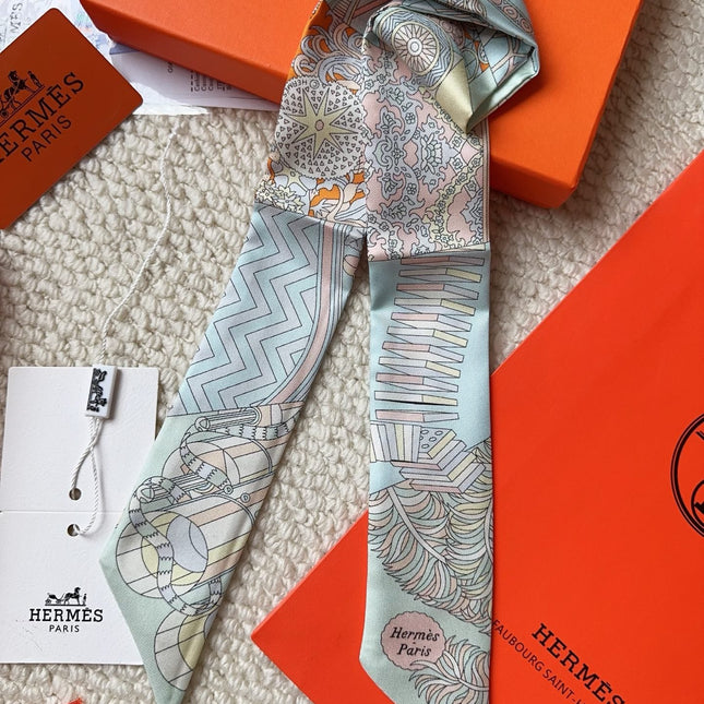 HERMES 26S SCARF 86 IN SILK 309628
