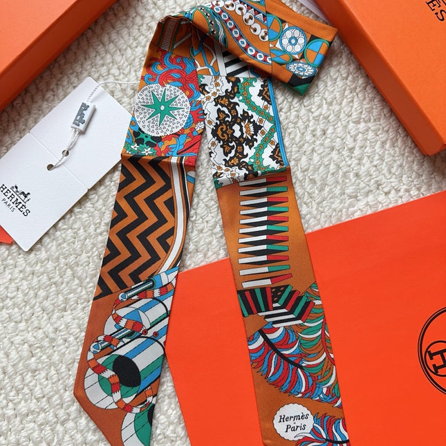 HERMES 26S SCARF 86 IN SILK 309629