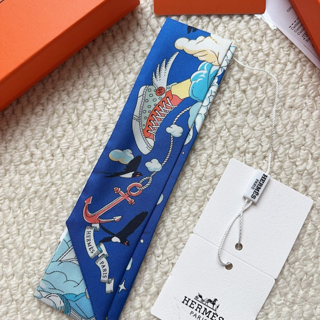 HERMES 26S SCARF 86 IN SILK 309632