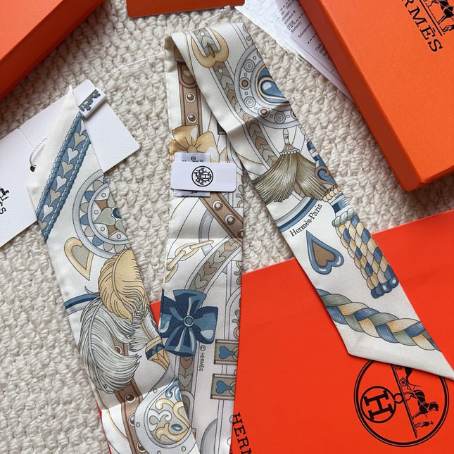 HERMES 26S SCARF 86 IN SILK 309639