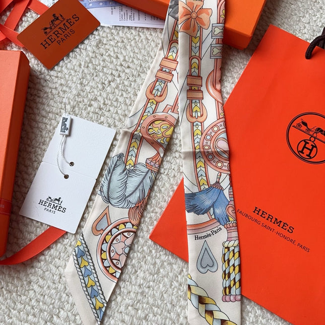 HERMES 26S SCARF 86 IN SILK 309640
