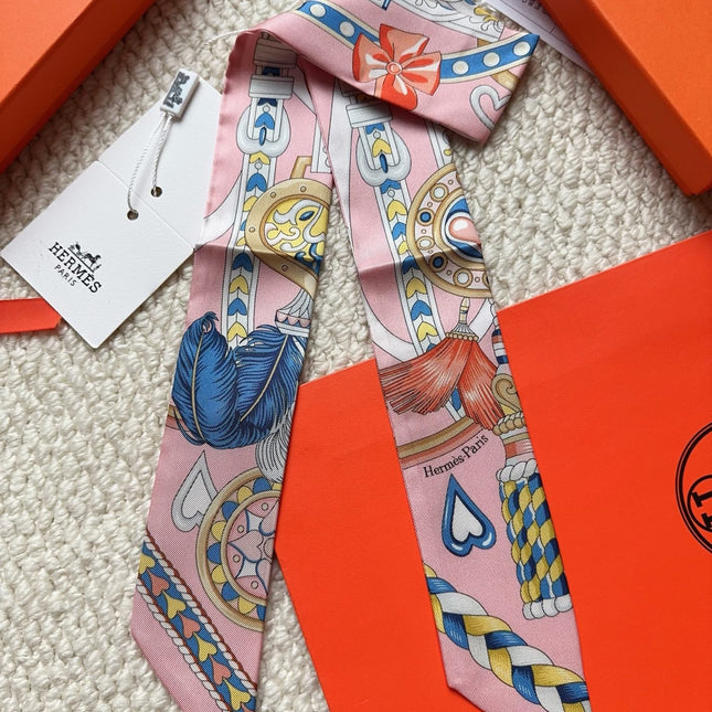 HERMES 26S SCARF 86 IN SILK 309642