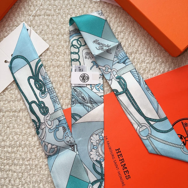 HERMES 26S SCARF 86 IN SILK 309645