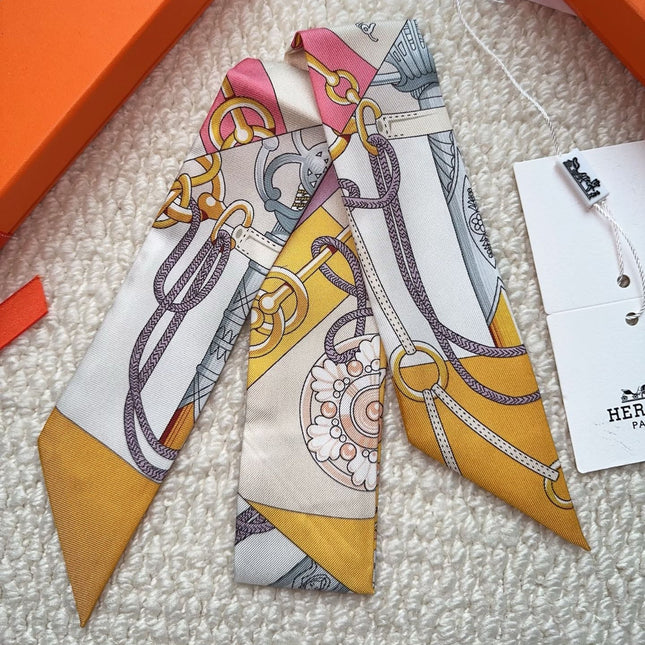 HERMES 26S SCARF 86 IN SILK 309647