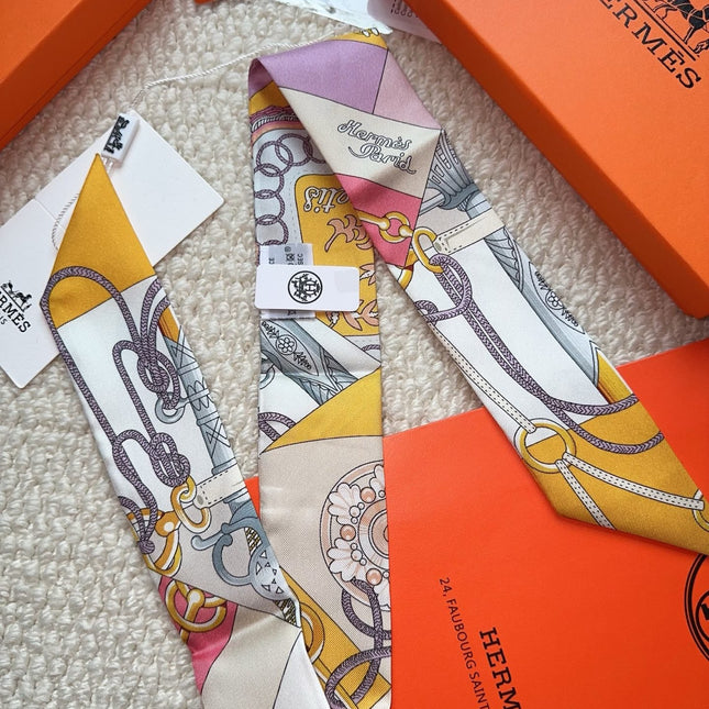 HERMES 26S SCARF 86 IN SILK 309647