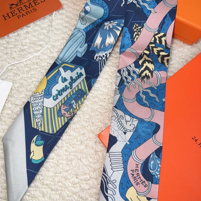 HERMES 26S SCARF 86 IN SILK 309650